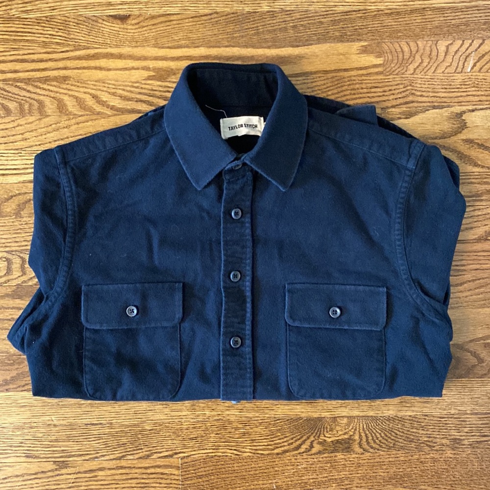 Taylor Stitch Men’s Yosemite Shirt Black Men’s XS Size 36 (see measurements)